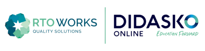 RTO Works and Didasko logos